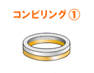 上下のコンビリング