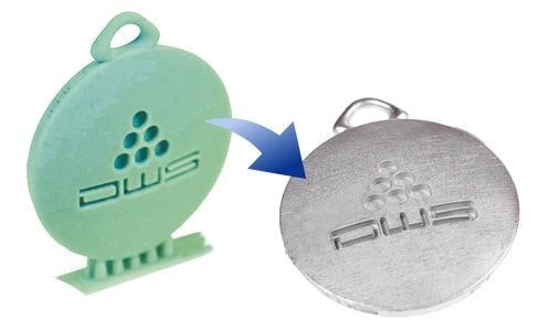 造型樹脂を鋳造したもの