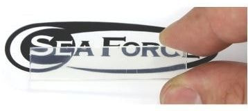 DL370の下から文字が透けている