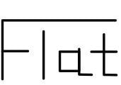 Flatロゴ