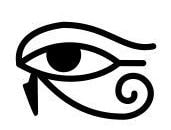 目のマーク