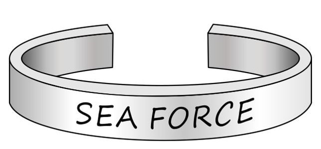 まっすぐのバングル