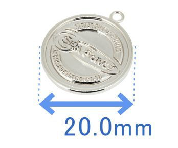 直径20mmの丸ペンダント